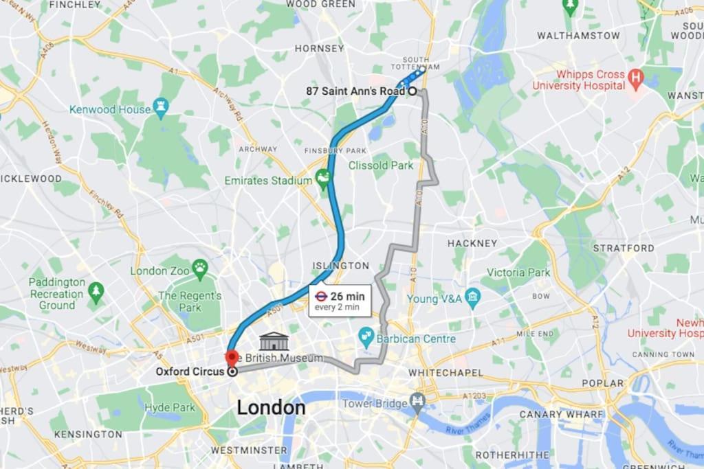 Parkside Stay North London - Victoria Line Bagian luar foto